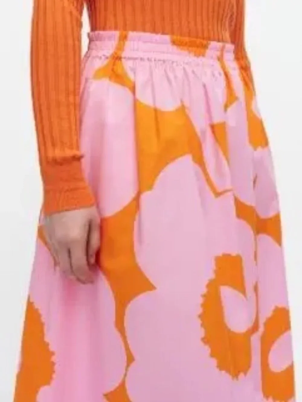 Marimekko, Unikko Garrel Organic Poplin Skirt (NWOT) - Picture 2 of 3